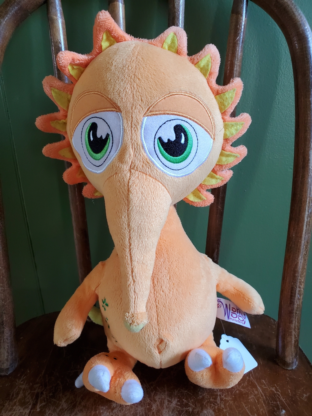 WORRY WOO Zelly The Monster Of Envy 11in. Plush